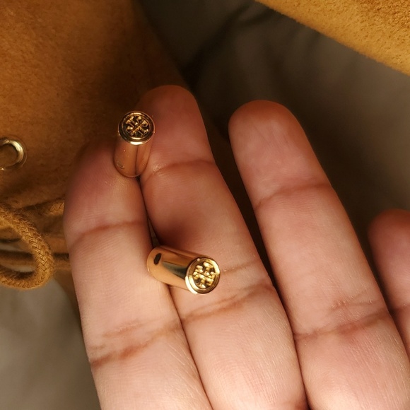 New Tory Burch ‘Hilary’ Suede Tan Brown Suede Ankle Booties Boots Size 8 - Picture 6 of 16